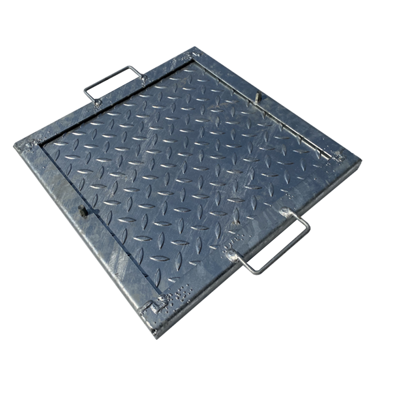 hot selling standard lockable manhole cover, hinged telecom manhole cover